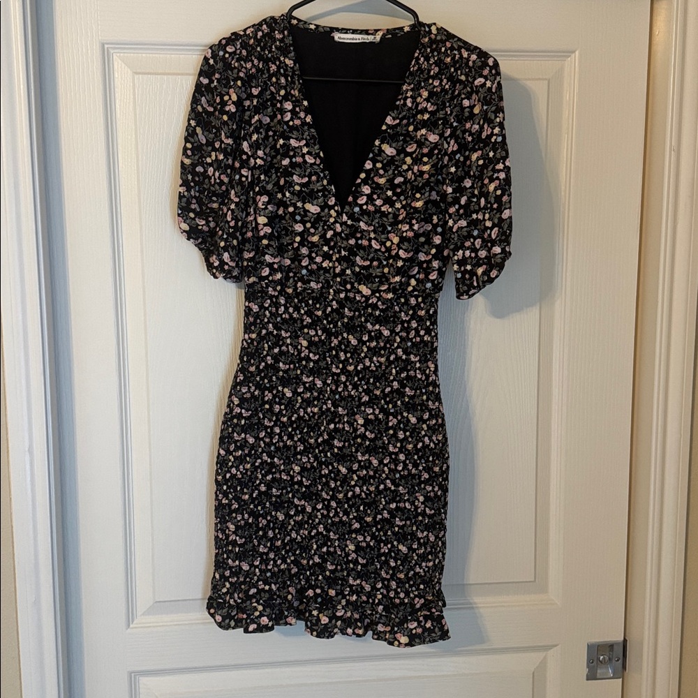 Floral V-Neck Dress